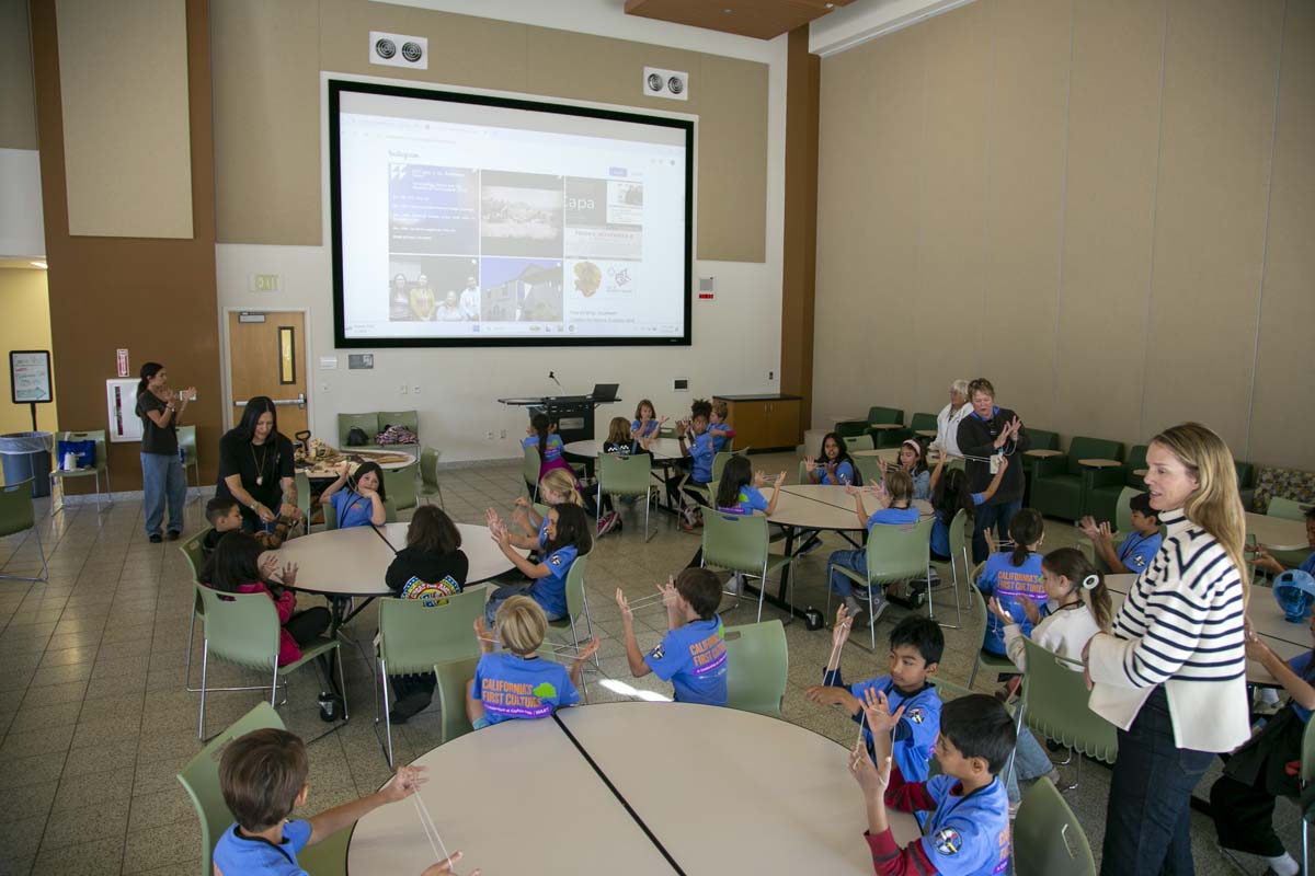 Elementary students attend Wa'at Celebration at CHC.