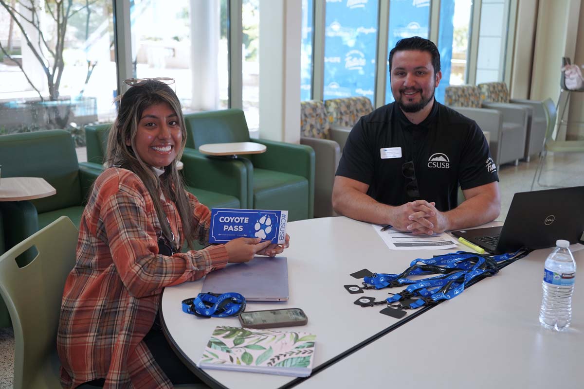 CHC students met with CSUSB advisors for instant admit day.