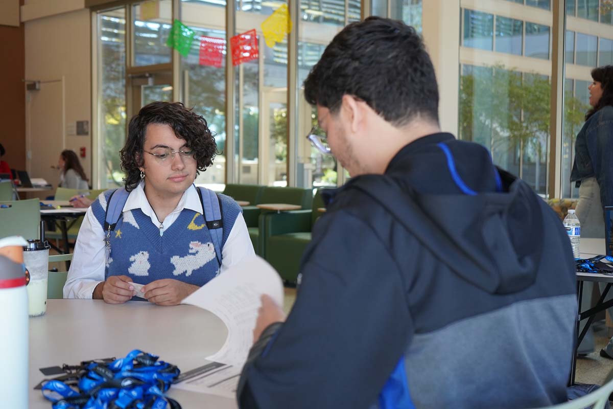 CHC students met with CSUSB advisors for instant admit day.