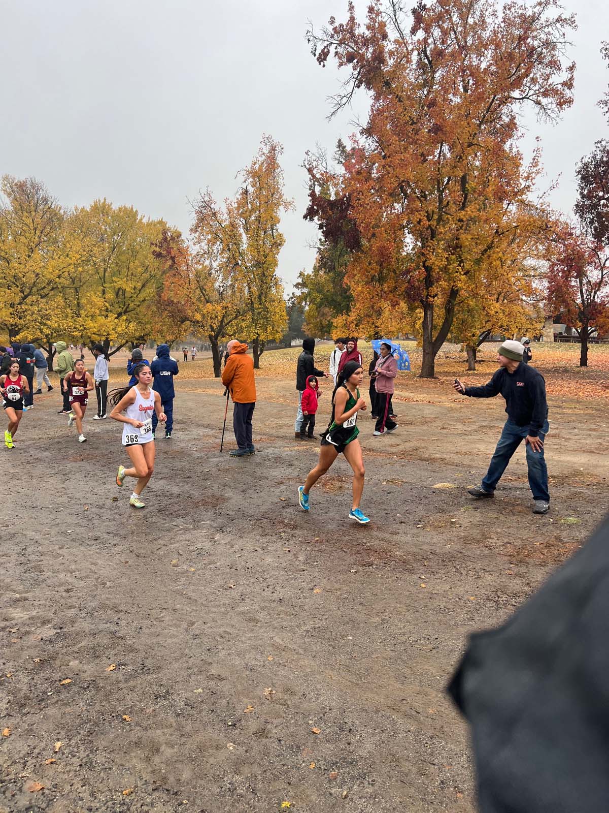 Cross Country competes at State Championship.