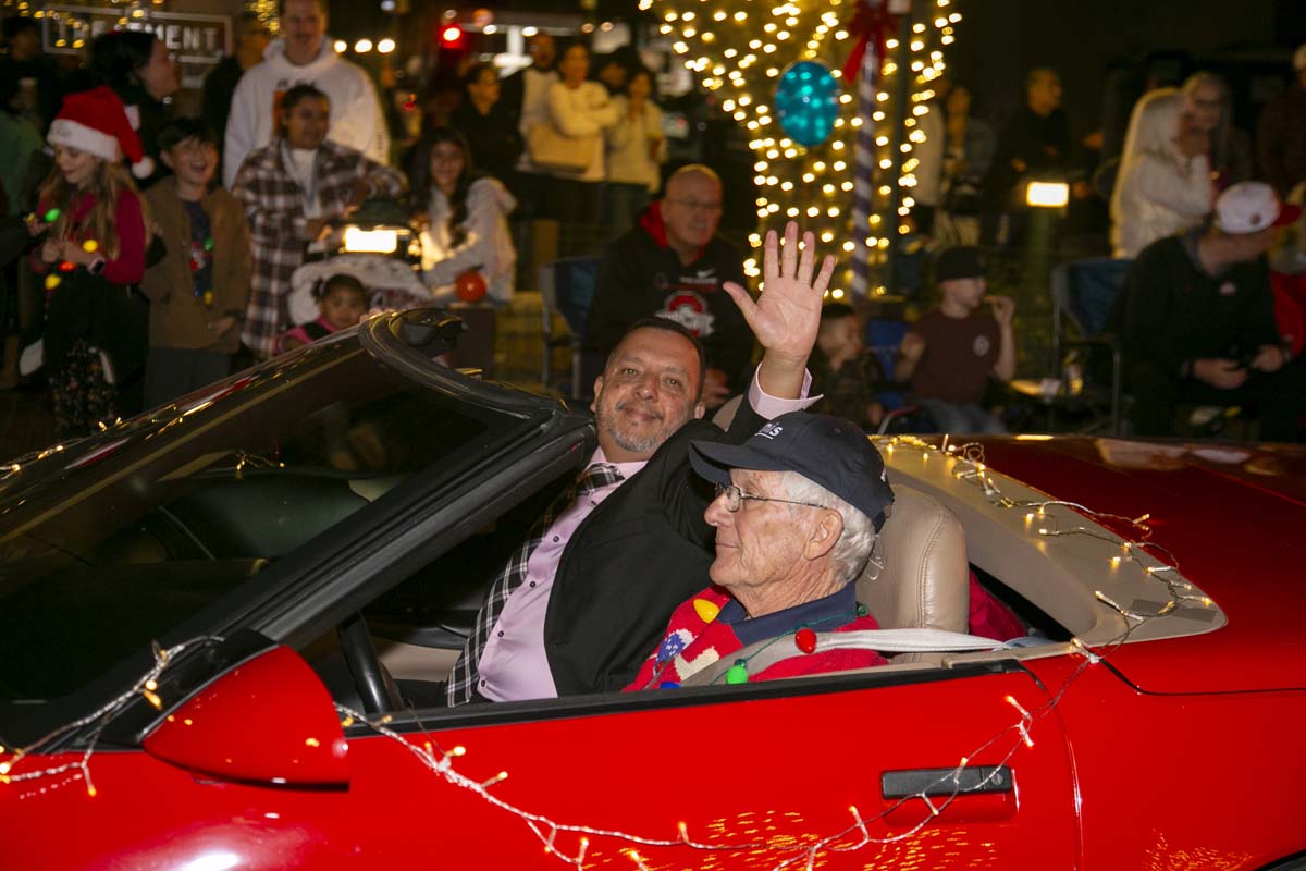 Students & staff attend the Redlands Holiday Parade.