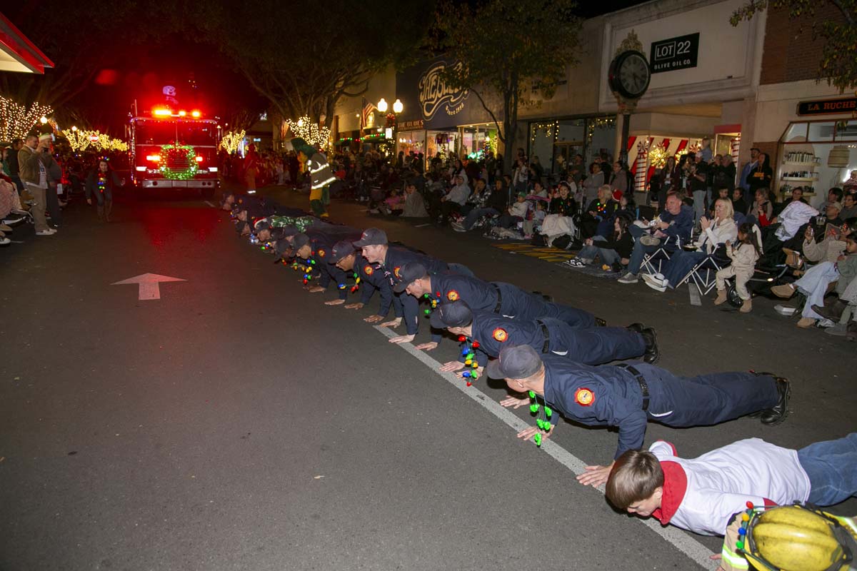 Students & staff attend the Redlands Holiday Parade.