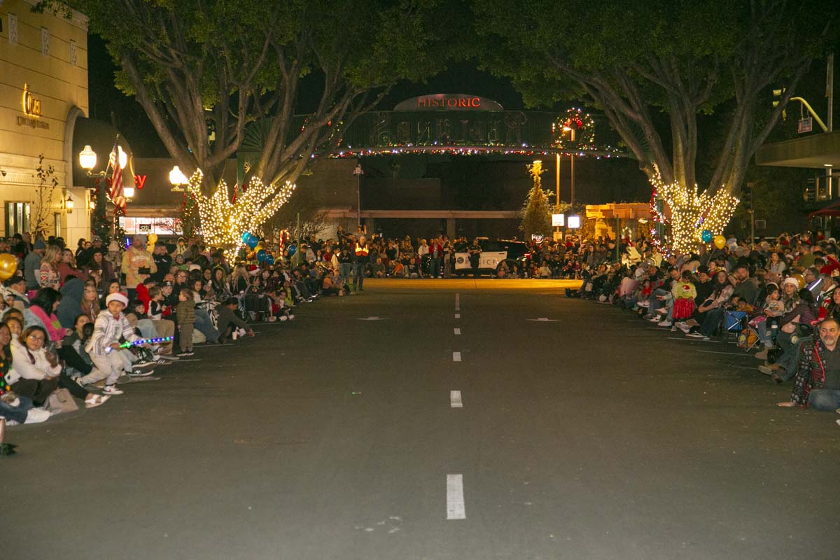 Students & staff attend the Redlands Holiday Parade.