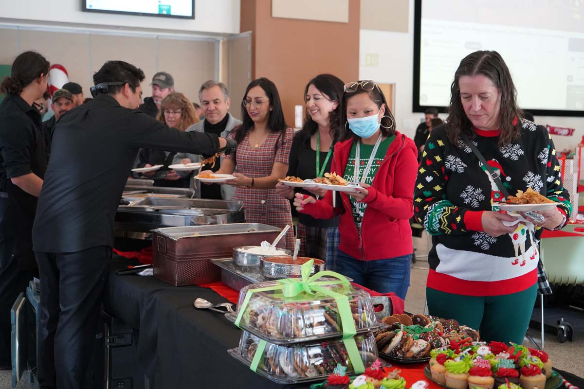 CHC faculty and staff attend the 2024 Holiday Party.