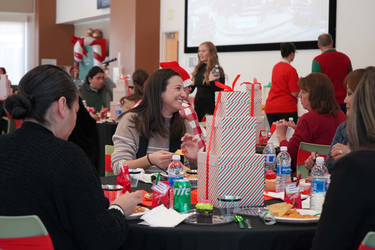 CHC faculty and staff attend the 2024 Holiday Party.