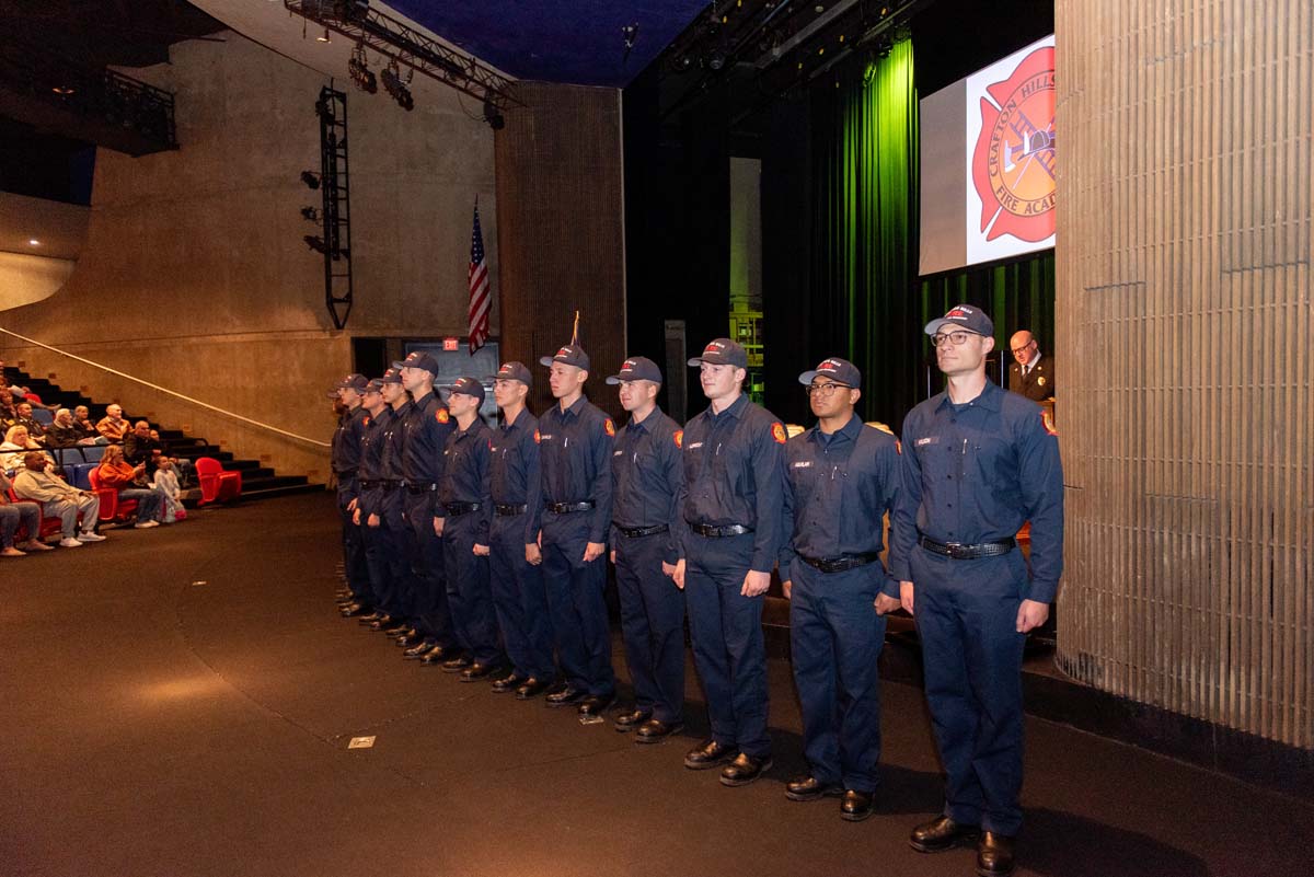 Academy 111 graduates from CHC Fire Academy.