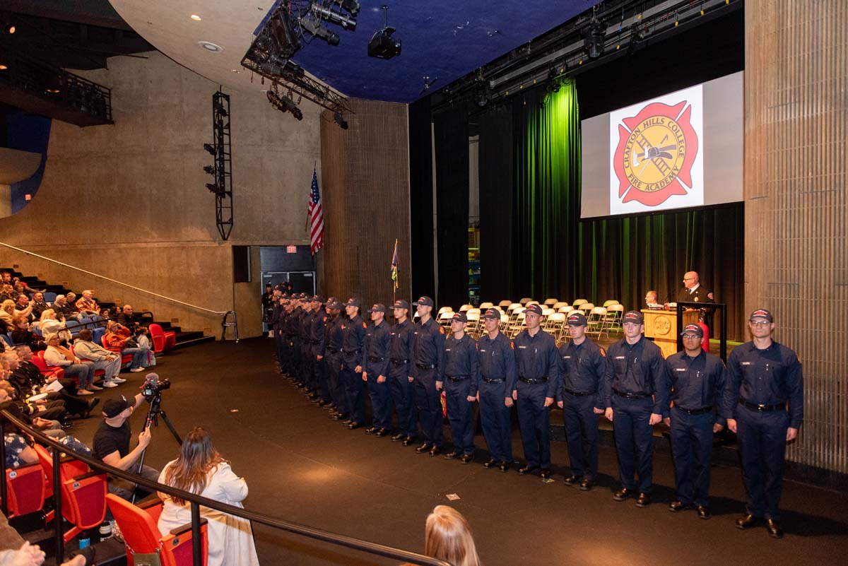 Academy 111 graduates from CHC Fire Academy.