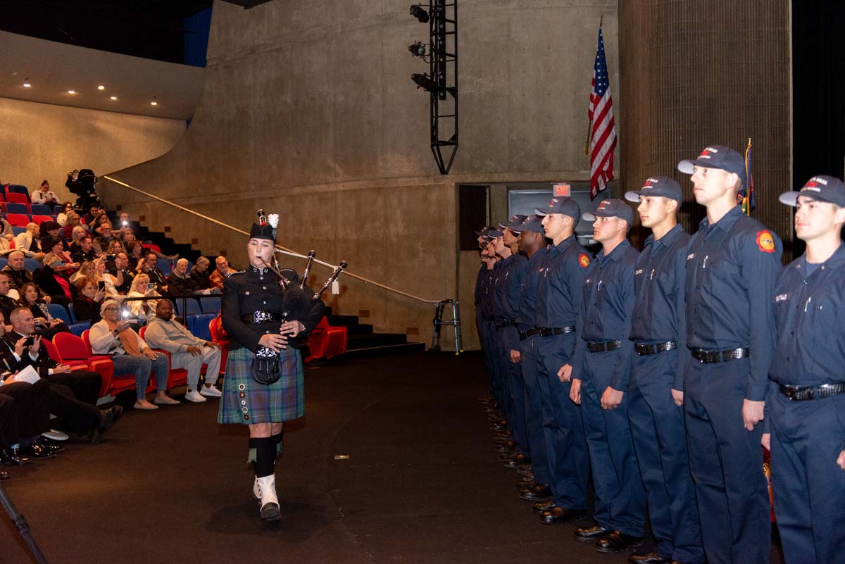 Academy 111 graduates from CHC Fire Academy.