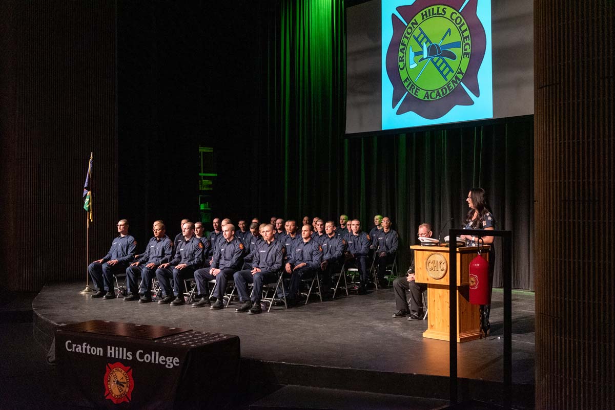 Academy 111 graduates from CHC Fire Academy.