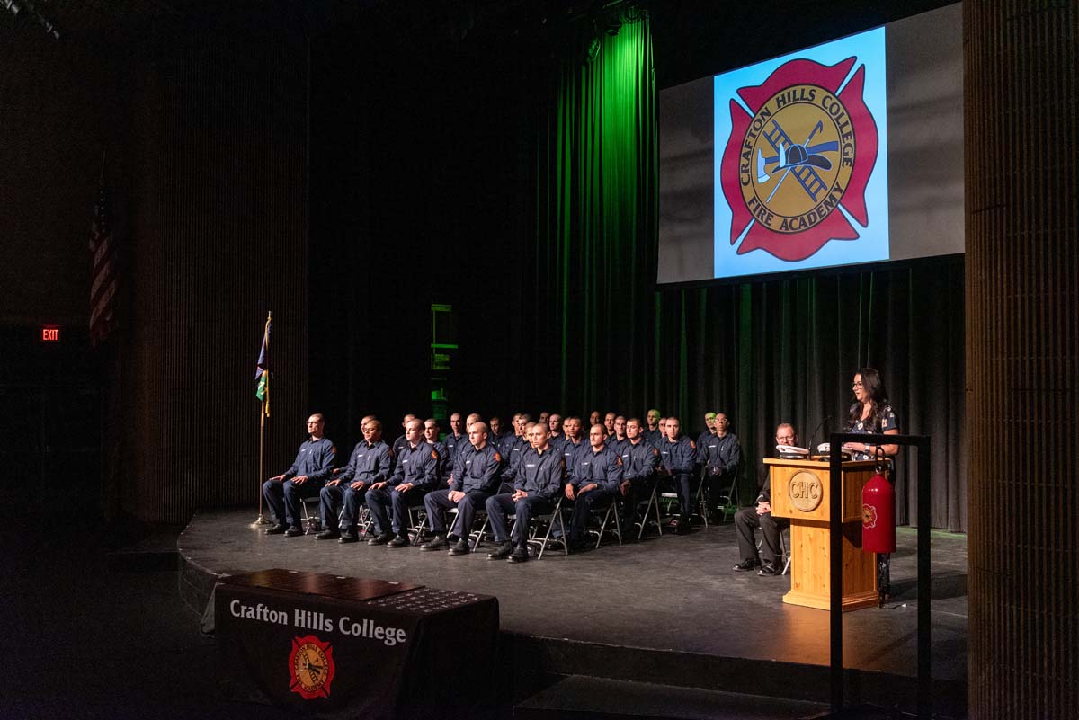 Academy 111 graduates from CHC Fire Academy.