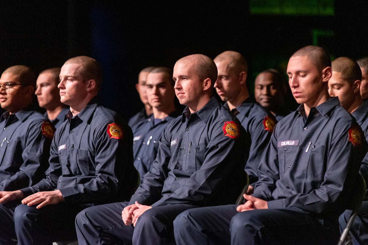 Academy 111 graduates from CHC Fire Academy.