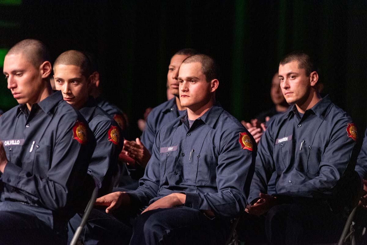 Academy 111 graduates from CHC Fire Academy.