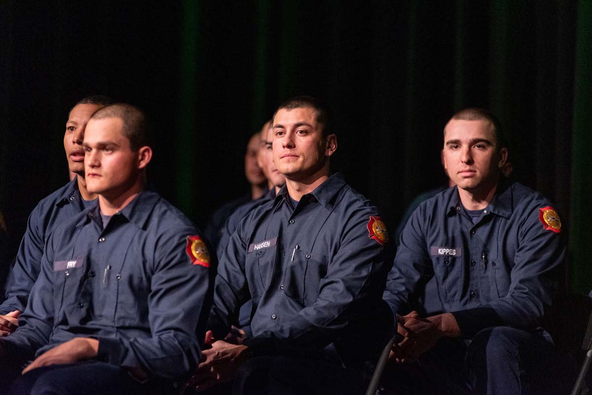 Academy 111 graduates from CHC Fire Academy.