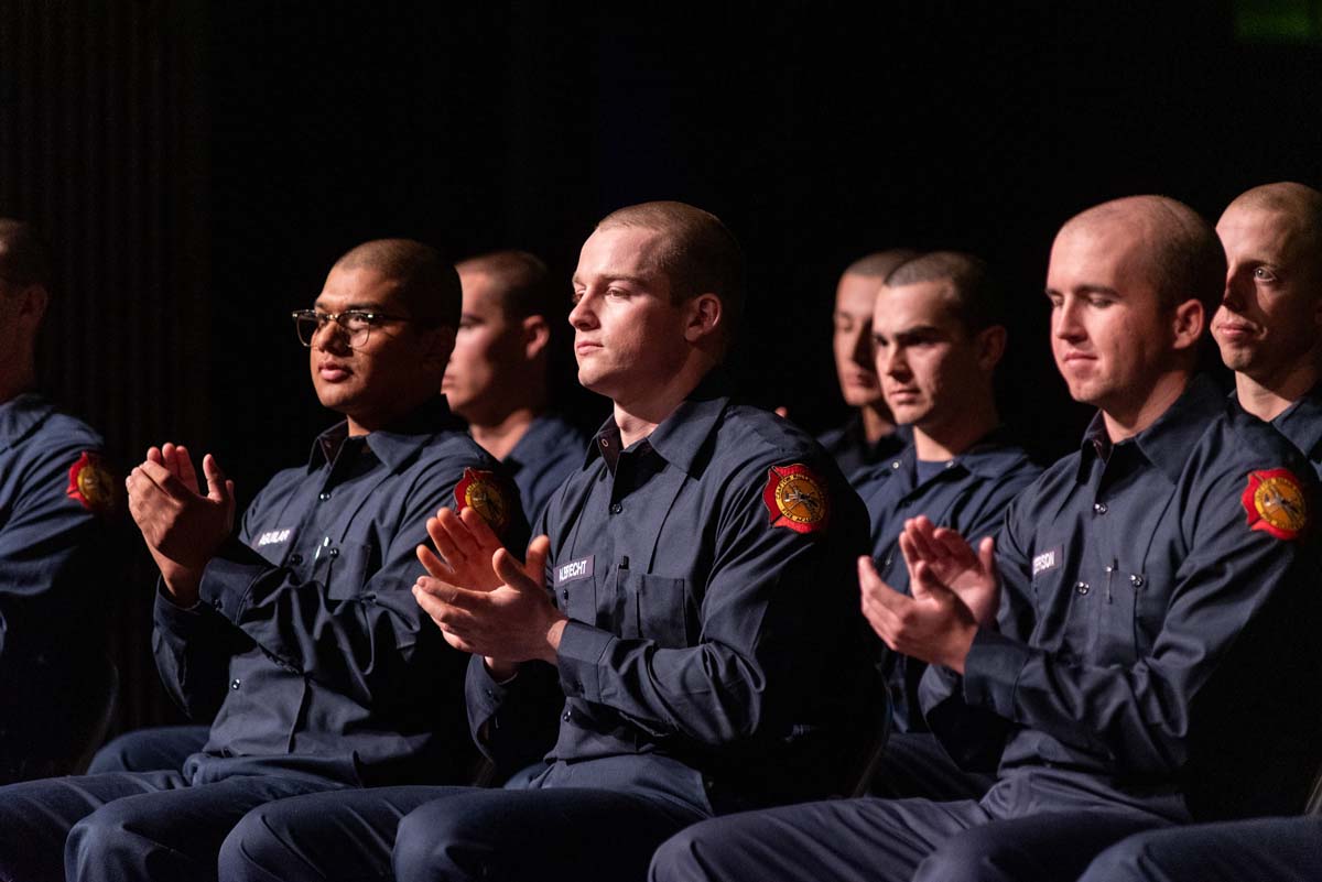 Academy 111 graduates from CHC Fire Academy.