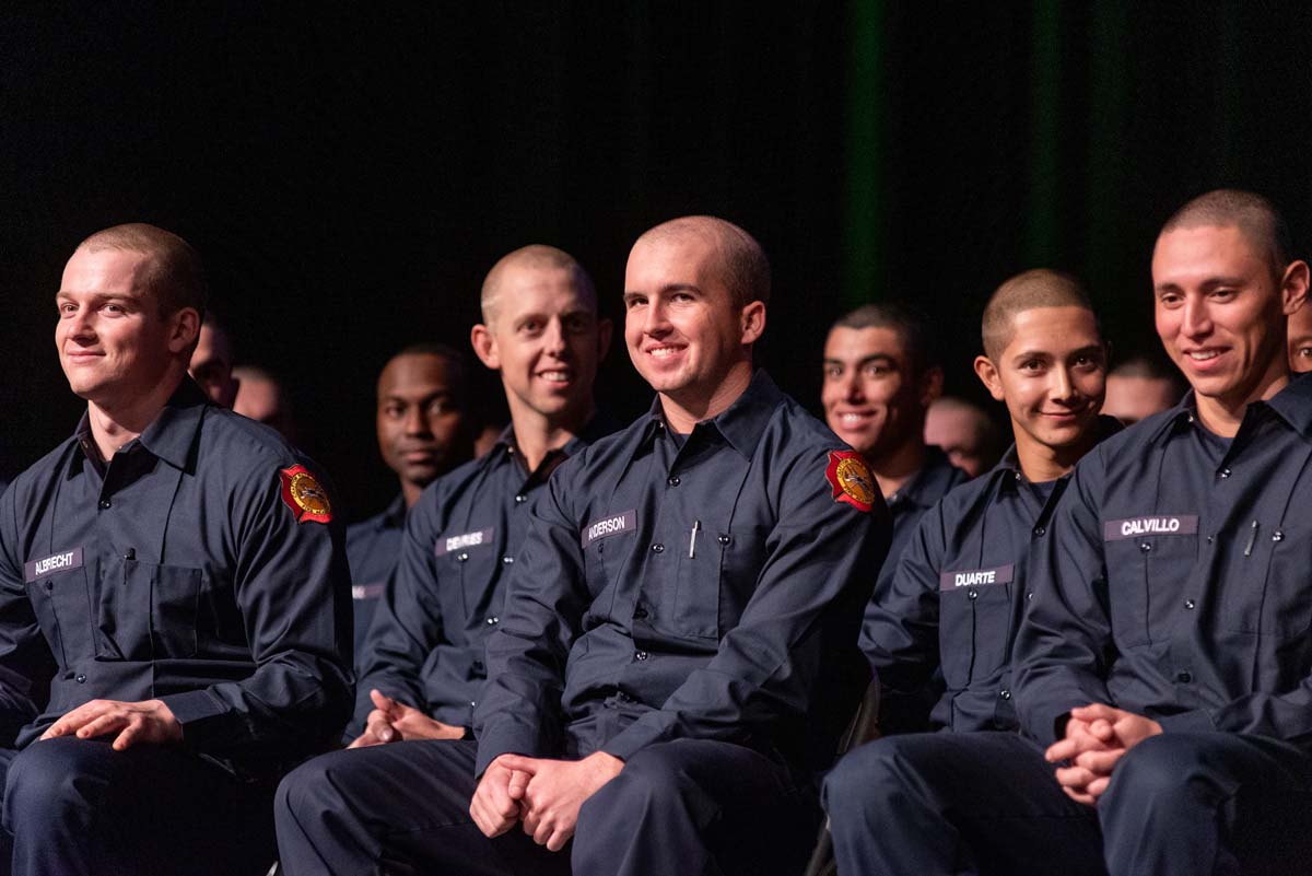 Academy 111 graduates from CHC Fire Academy.