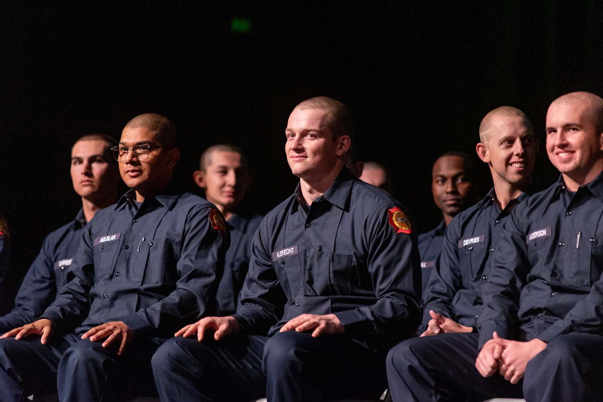 Academy 111 graduates from CHC Fire Academy.