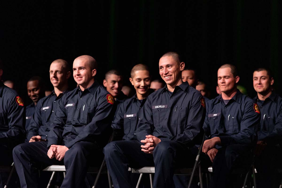 Academy 111 graduates from CHC Fire Academy.