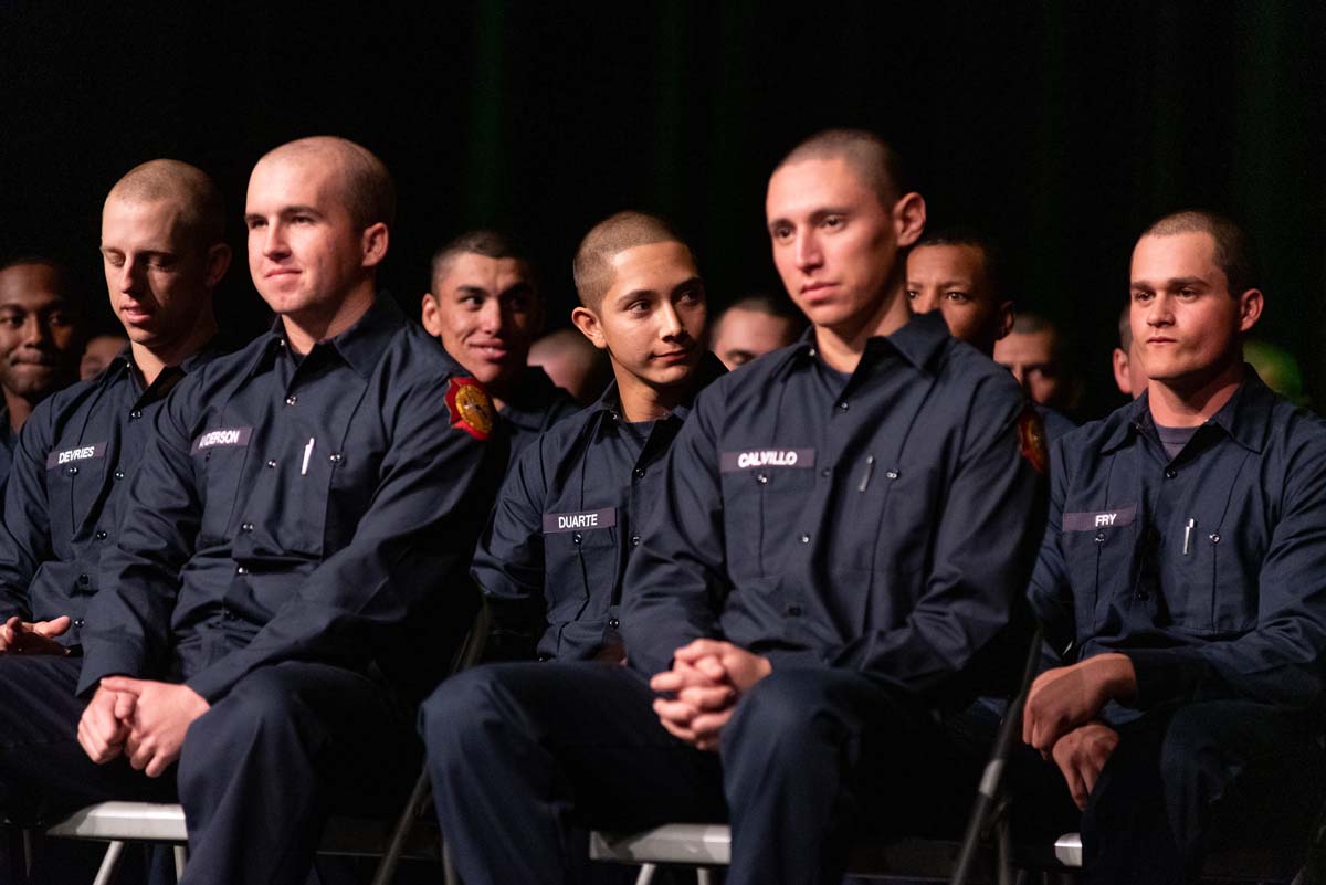 Academy 111 graduates from CHC Fire Academy.