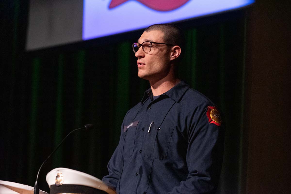 Academy 111 graduates from CHC Fire Academy.