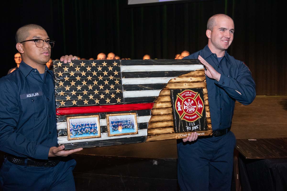 Academy 111 graduates from CHC Fire Academy.