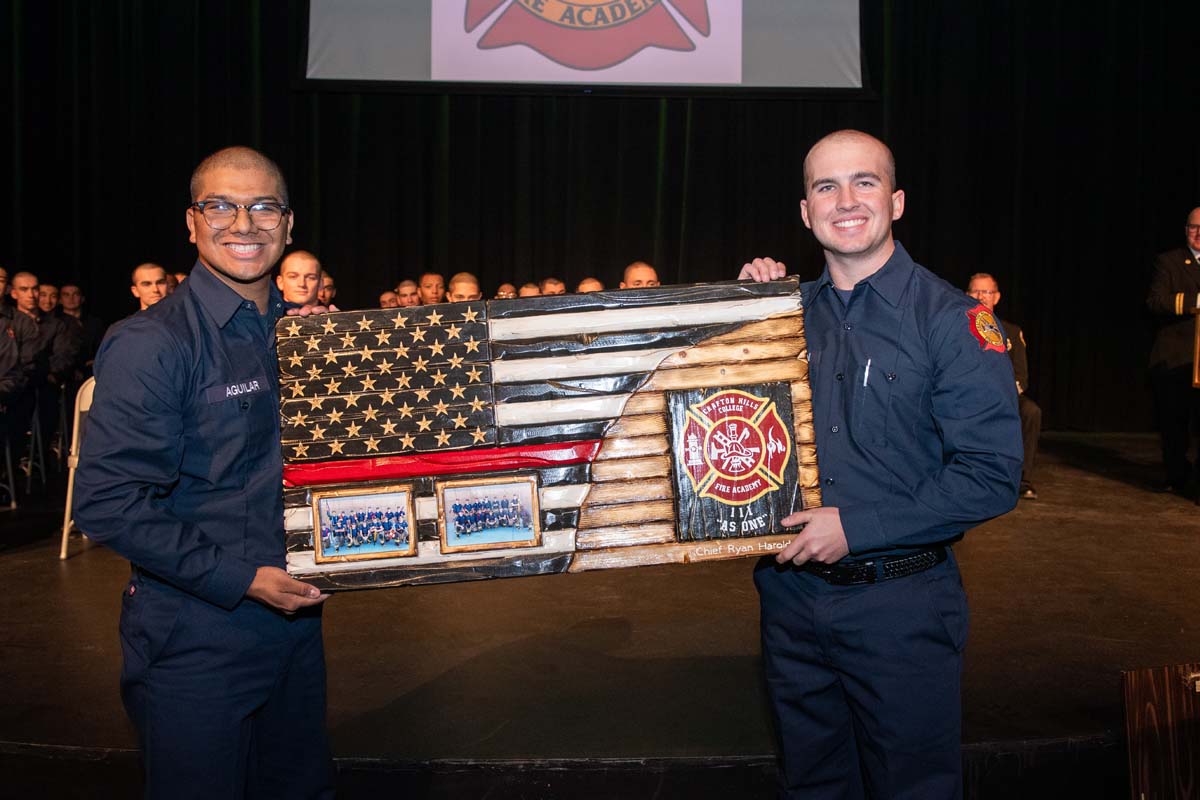 Academy 111 graduates from CHC Fire Academy.