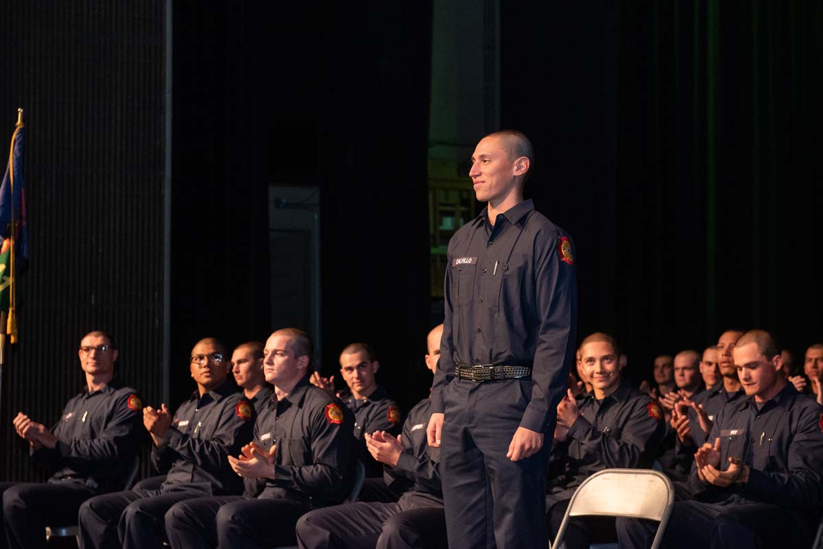 Academy 111 graduates from CHC Fire Academy.