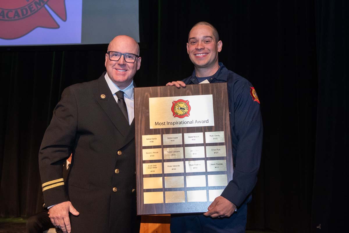 Academy 111 graduates from CHC Fire Academy.