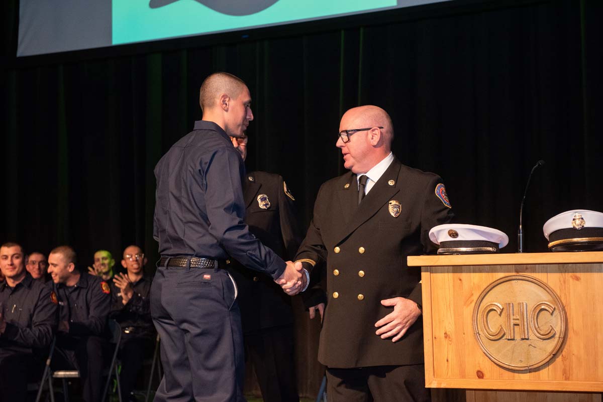 Academy 111 graduates from CHC Fire Academy.