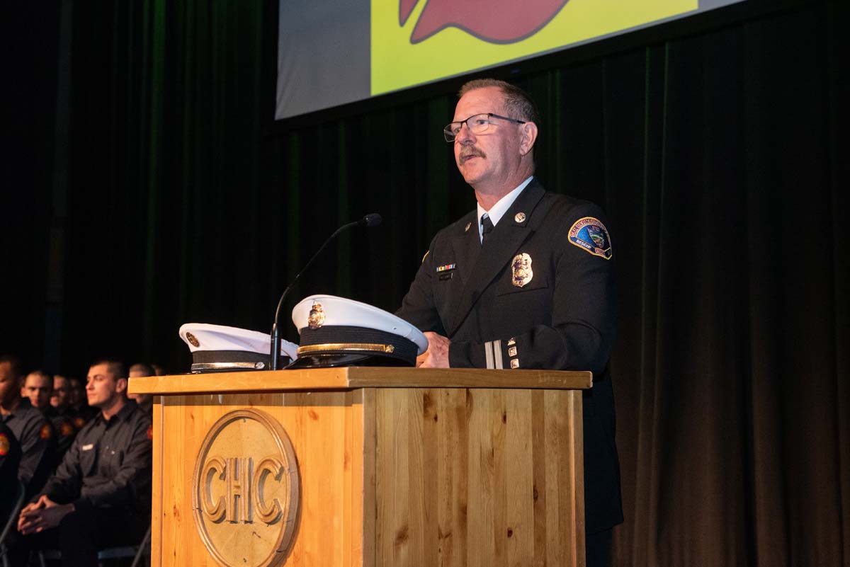 Academy 111 graduates from CHC Fire Academy.