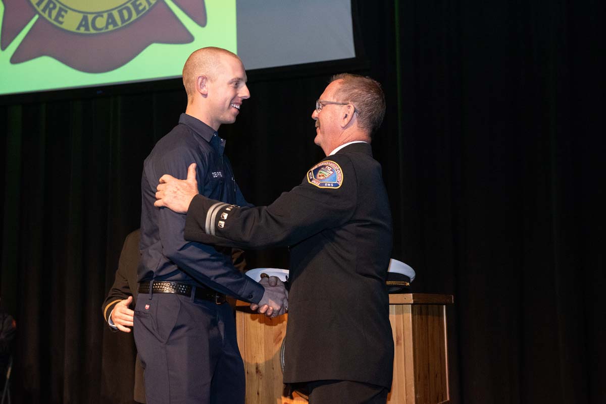 Academy 111 graduates from CHC Fire Academy.