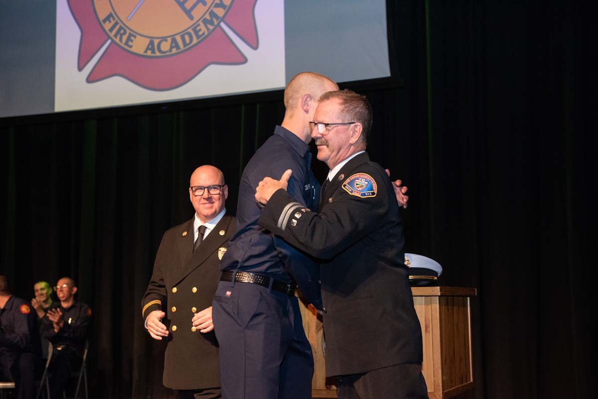 Academy 111 graduates from CHC Fire Academy.