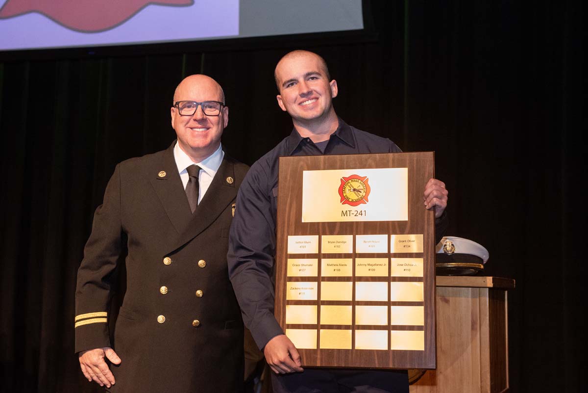 Academy 111 graduates from CHC Fire Academy.