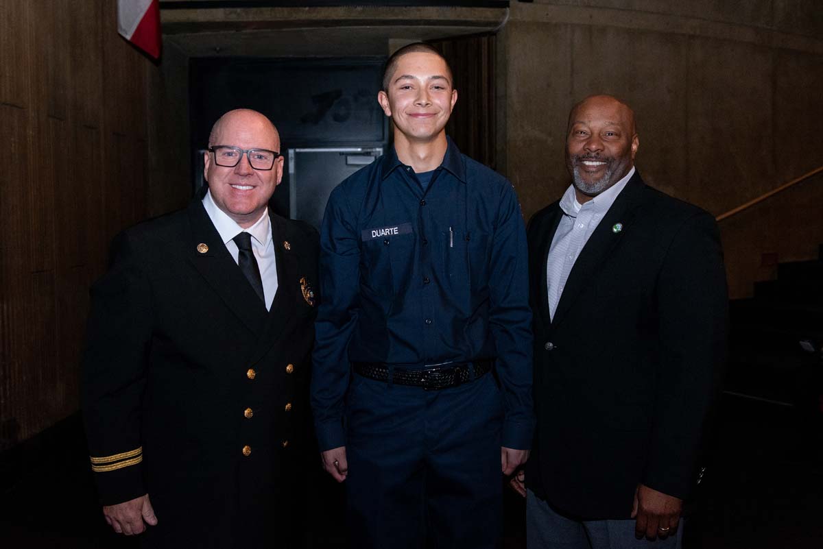 Academy 111 graduates from CHC Fire Academy.