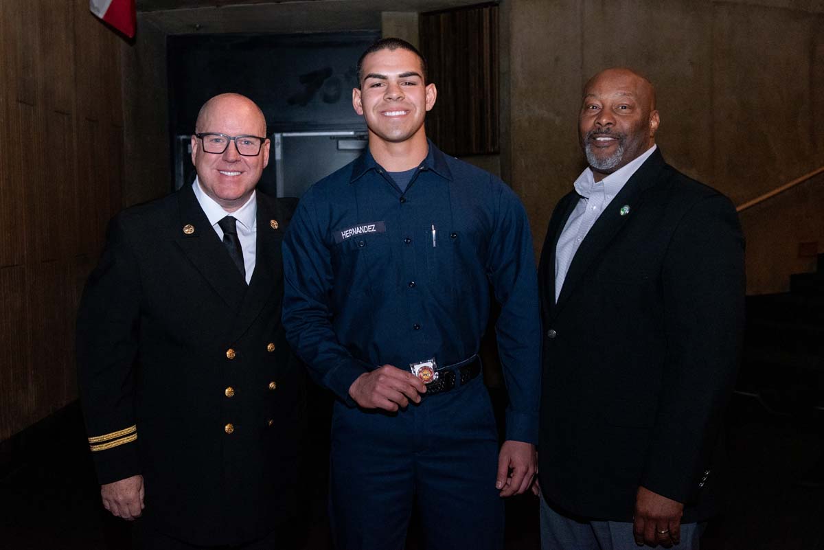 Academy 111 graduates from CHC Fire Academy.