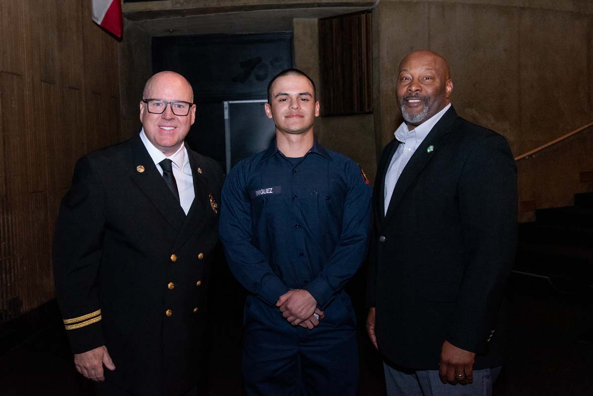 Academy 111 graduates from CHC Fire Academy.