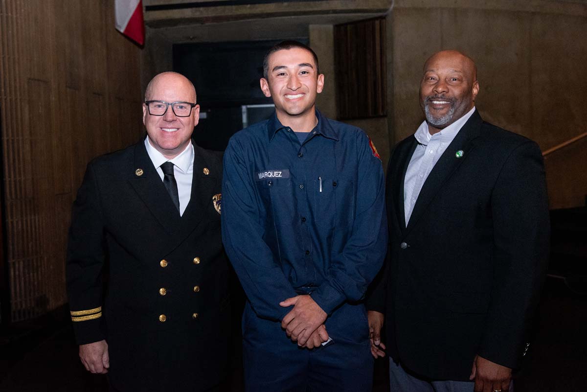 Academy 111 graduates from CHC Fire Academy.