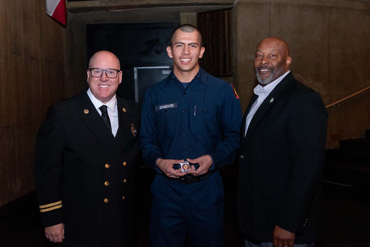 Academy 111 graduates from CHC Fire Academy.