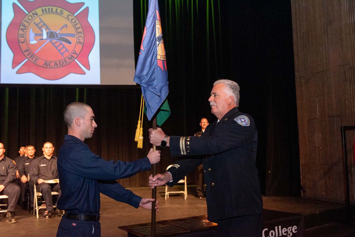 Academy 111 graduates from CHC Fire Academy.