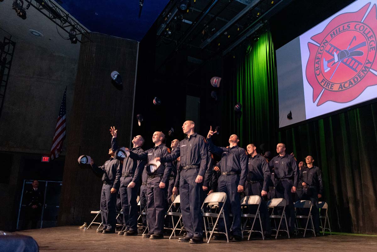 Academy 111 graduates from CHC Fire Academy.