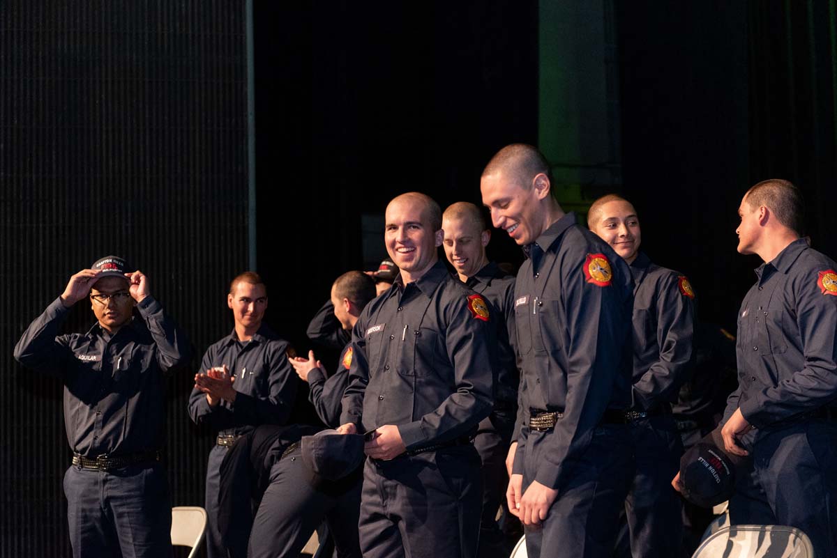 Academy 111 graduates from CHC Fire Academy.