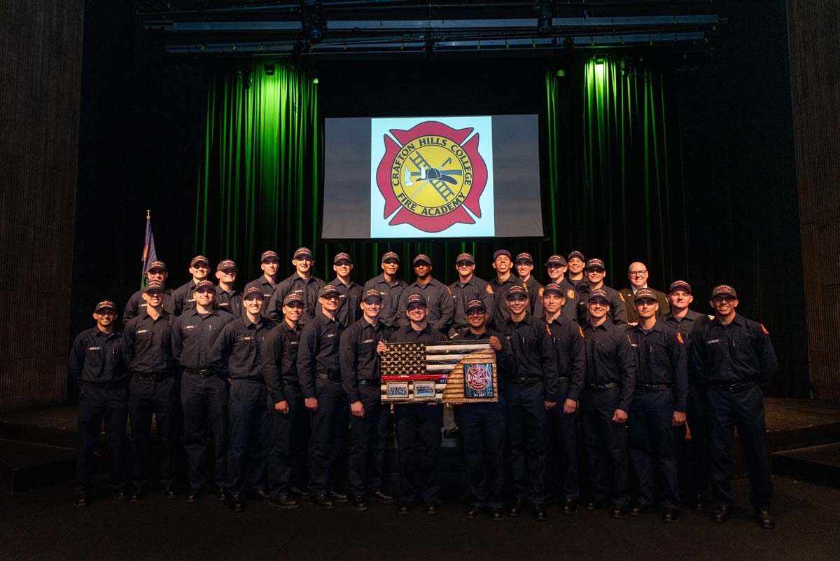 Academy 111 graduates from CHC Fire Academy.