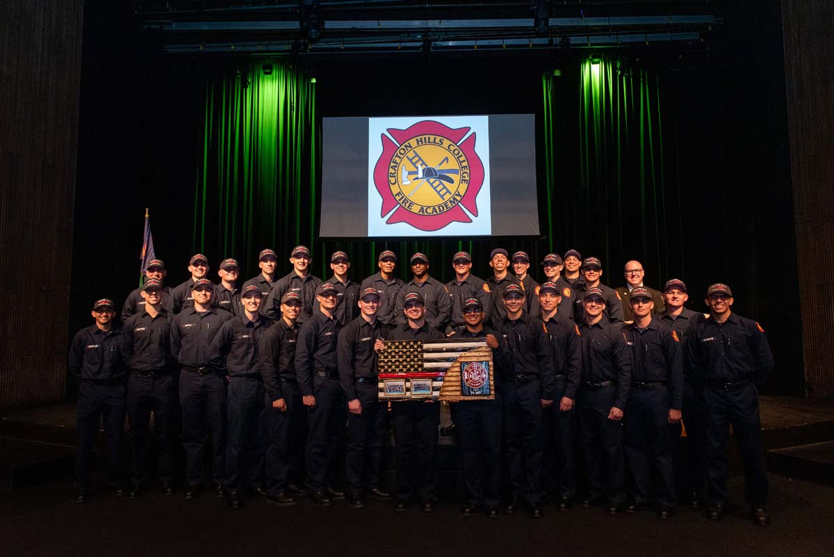 Academy 111 graduates from CHC Fire Academy.