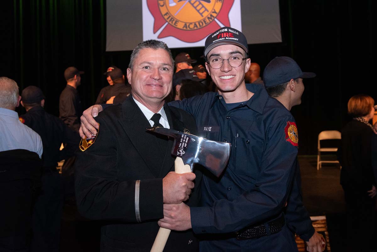 Academy 111 graduates from CHC Fire Academy.