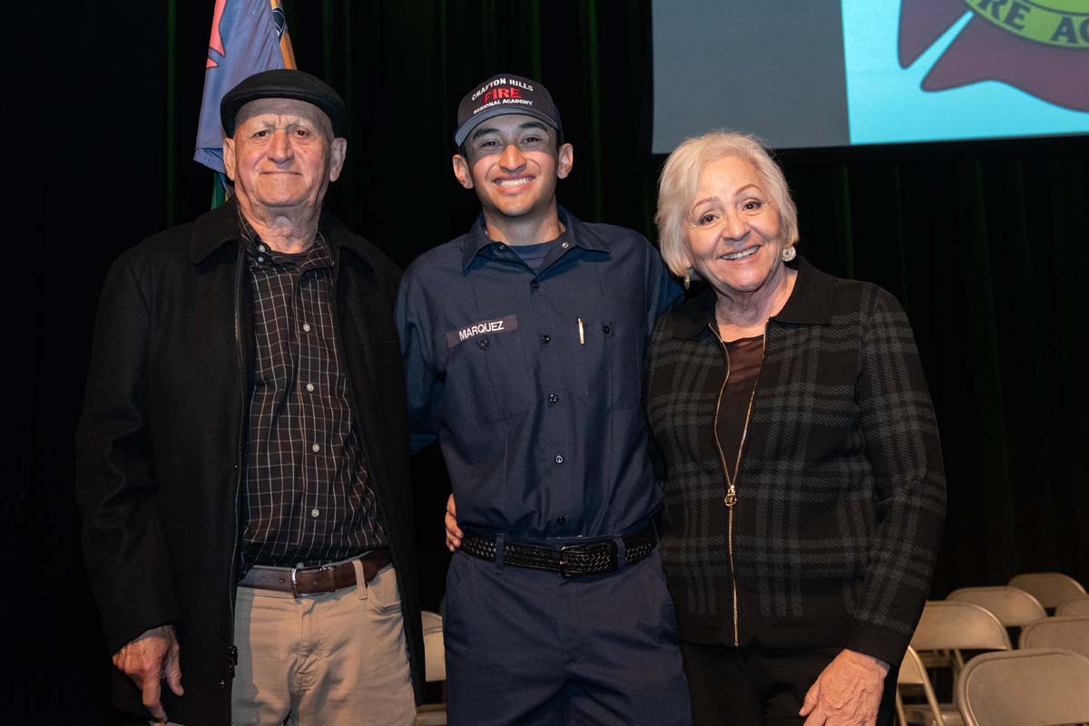 Academy 111 graduates from CHC Fire Academy.