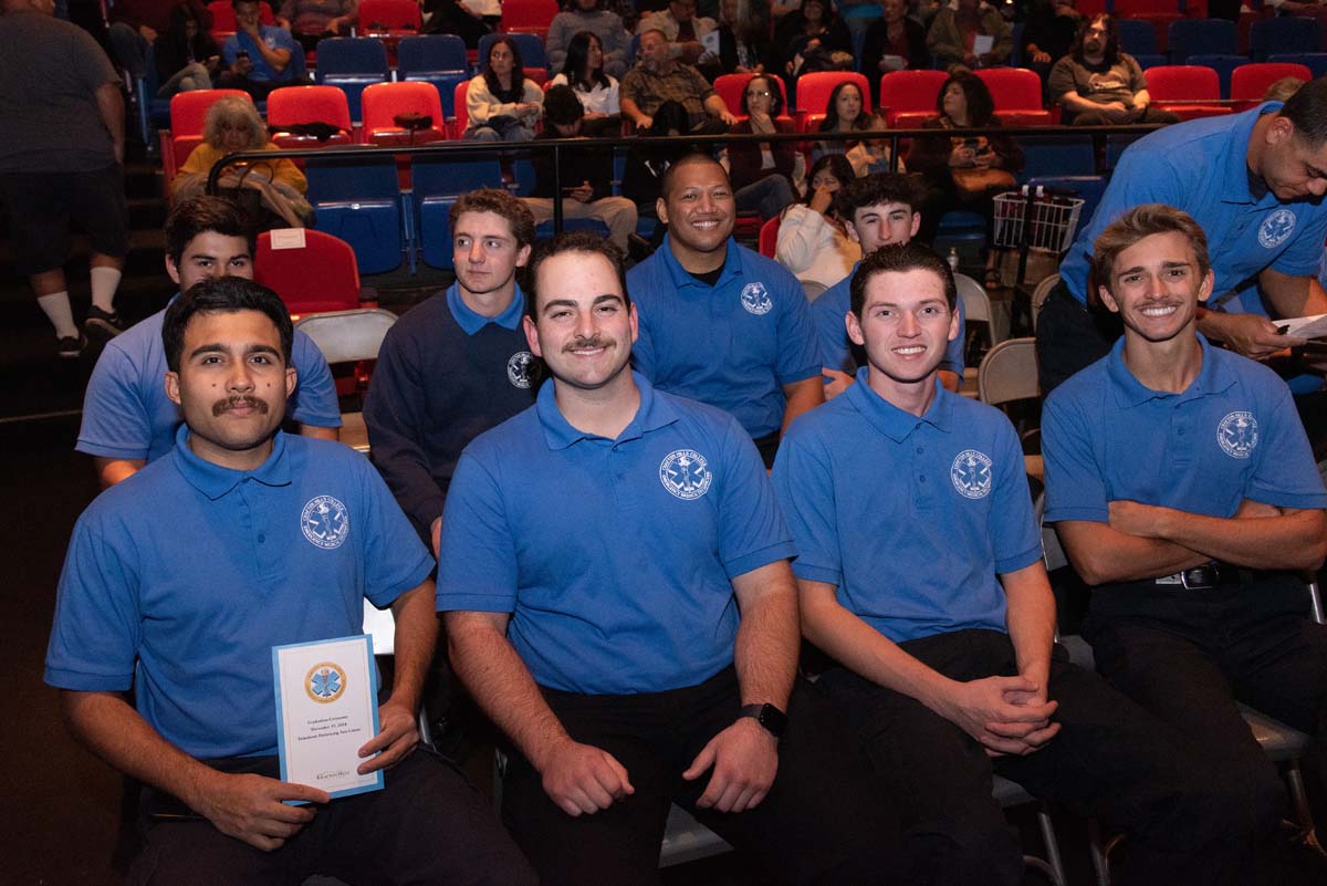 EMT graduates from CHC.