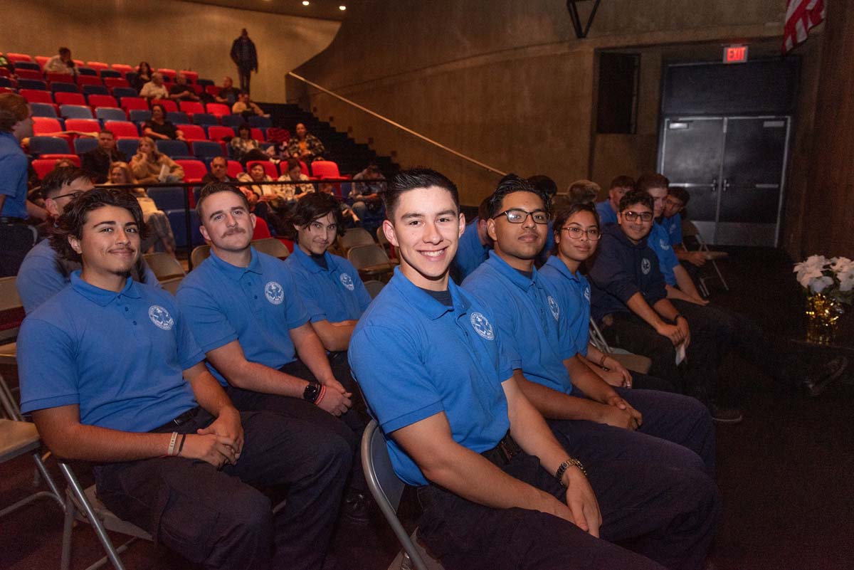 EMT graduates from CHC.