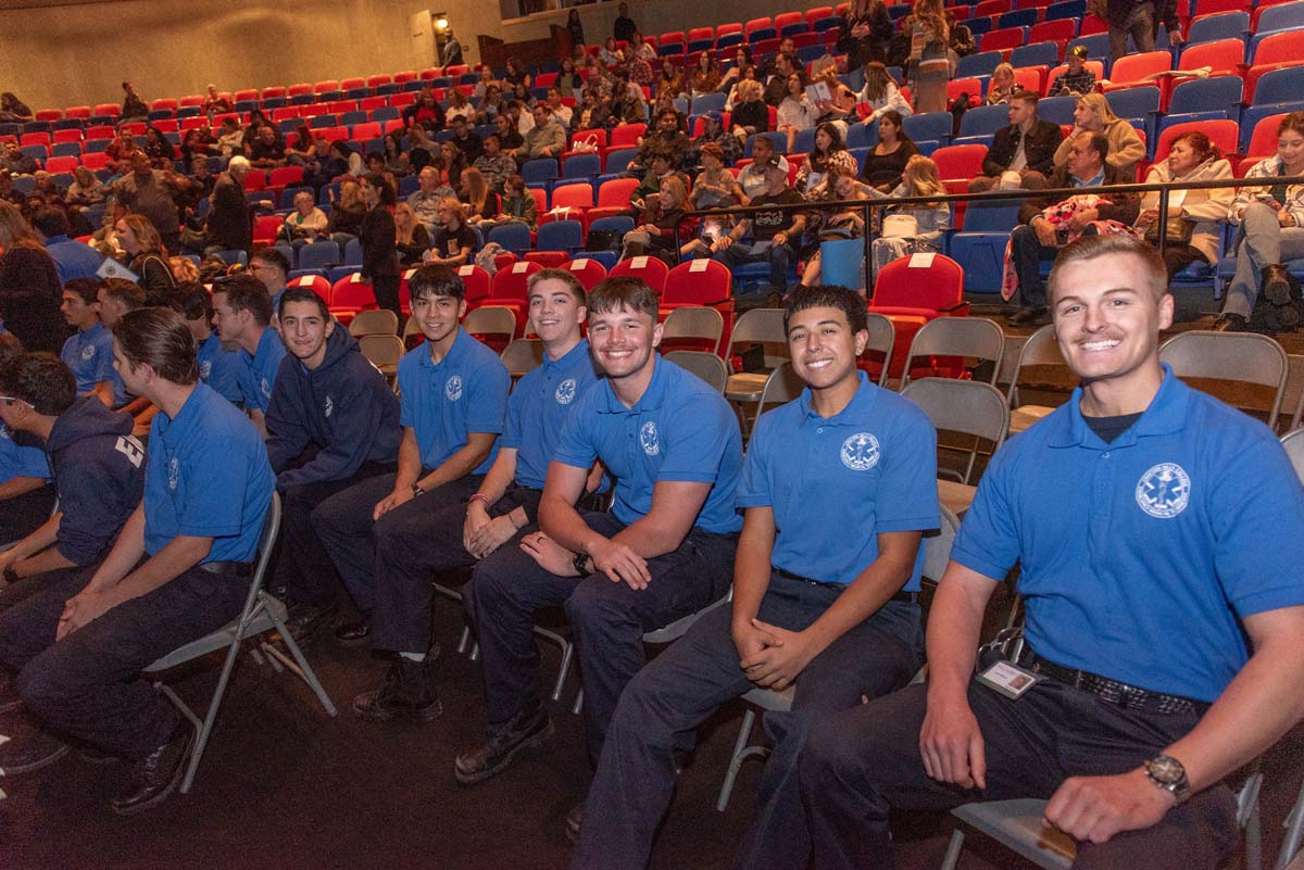 EMT graduates from CHC.