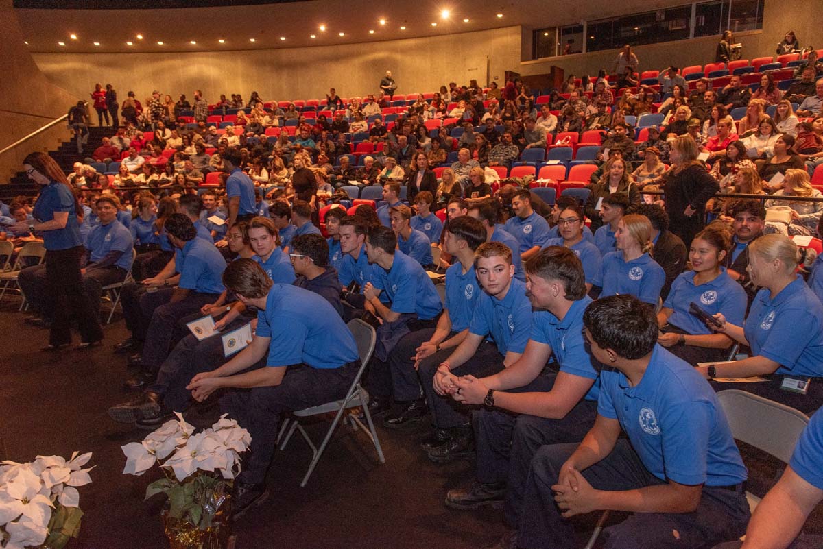 EMT graduates from CHC.