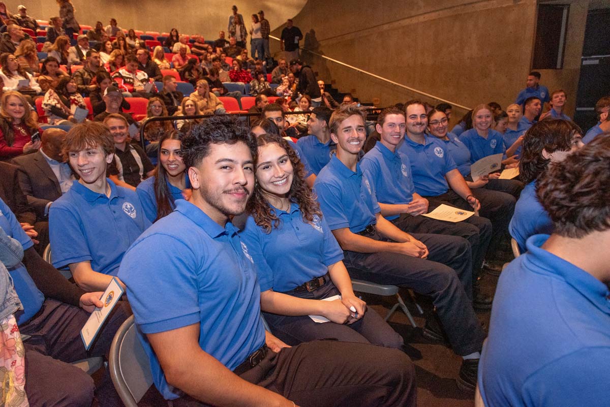 EMT graduates from CHC.