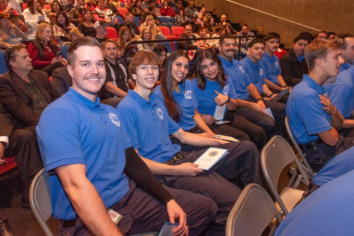 EMT graduates from CHC.